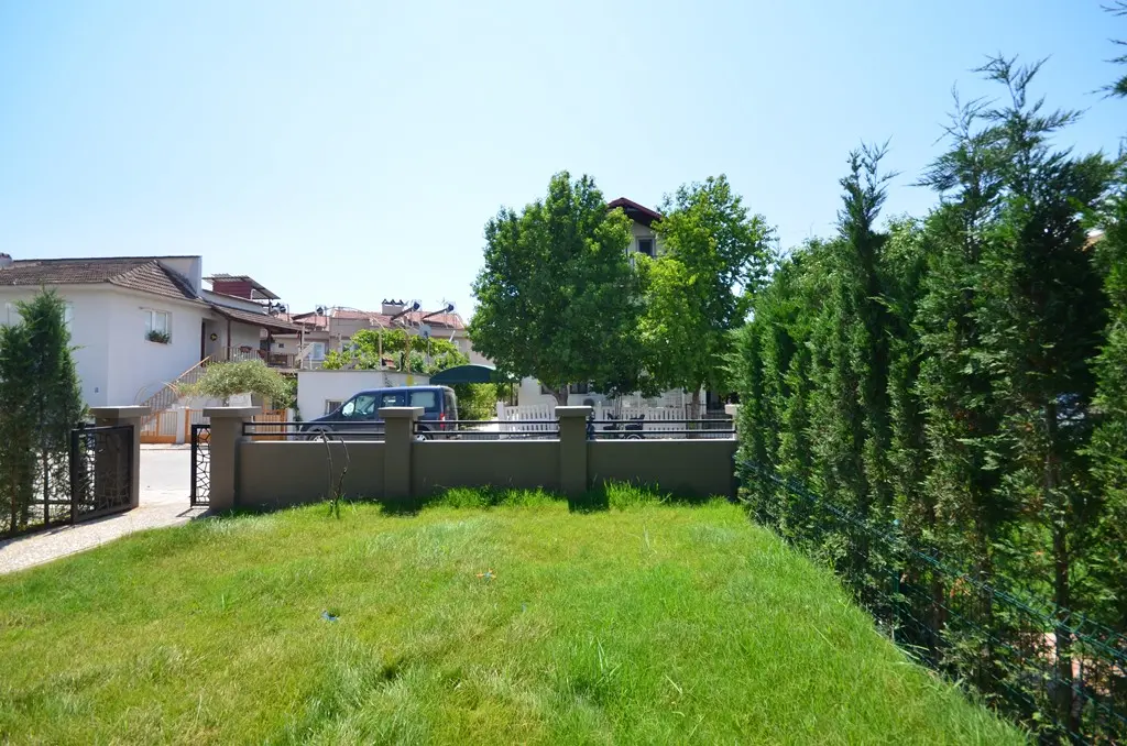 Mature garden
